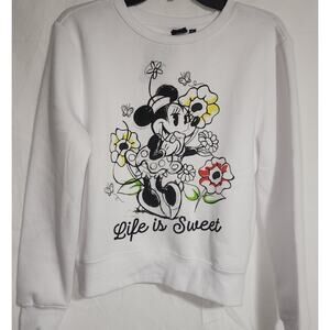Minnie mouse sweatshirt girl's medium